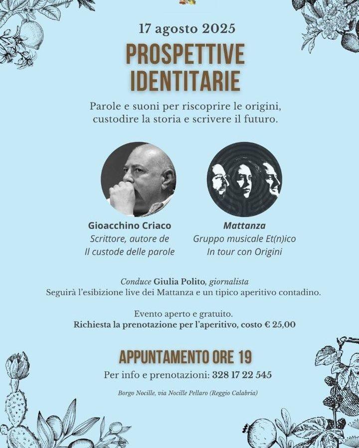 evento locandina prospettive identitarie