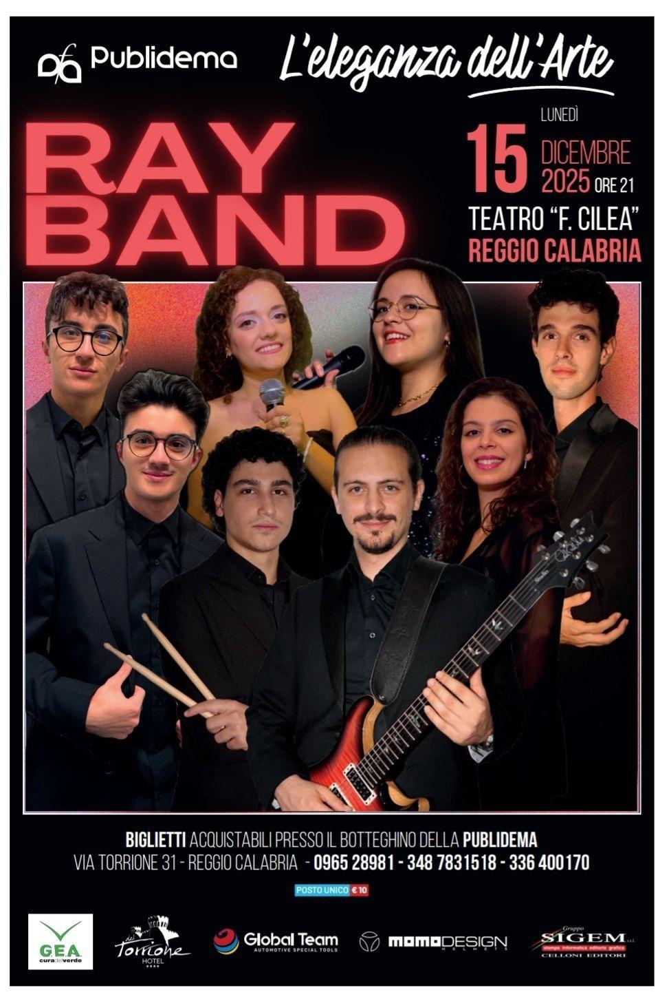 evento locandina ray band