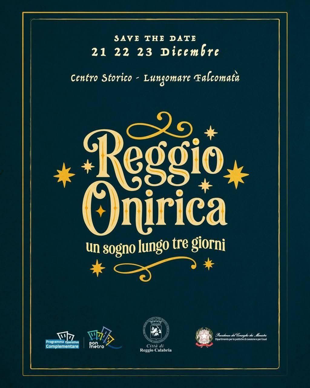 evento locandina reggio onirica