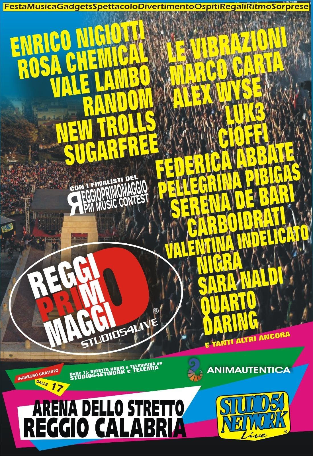 evento locandina reggio primo maggio 2026