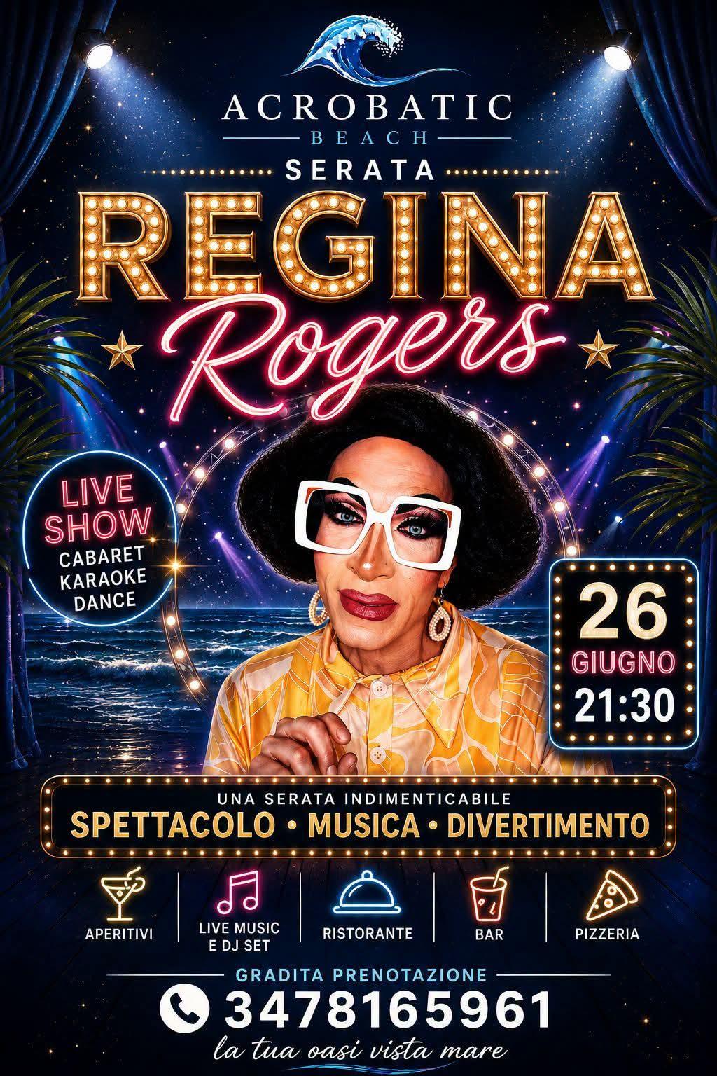 evento locandina regina rogers