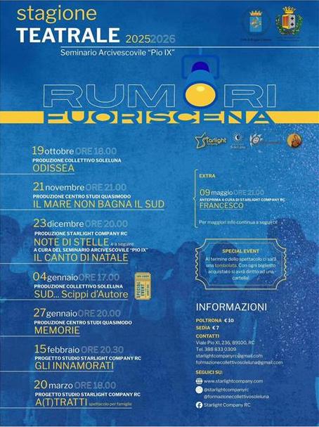 evento locandina rumori fuoriscena