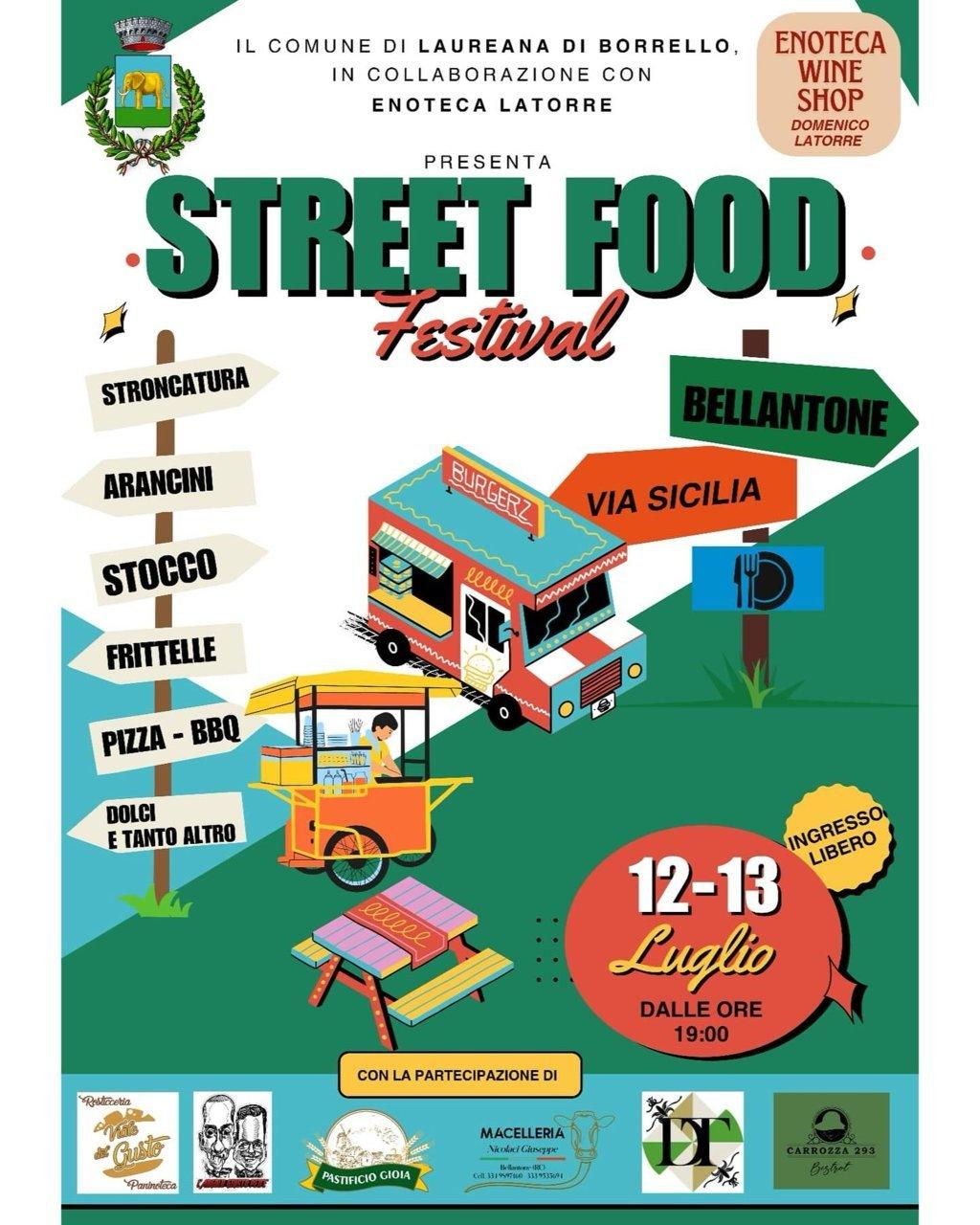 evento locandina street food festival