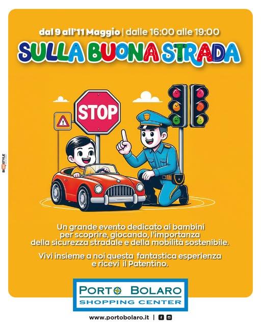 evento locandina sulla buona strada