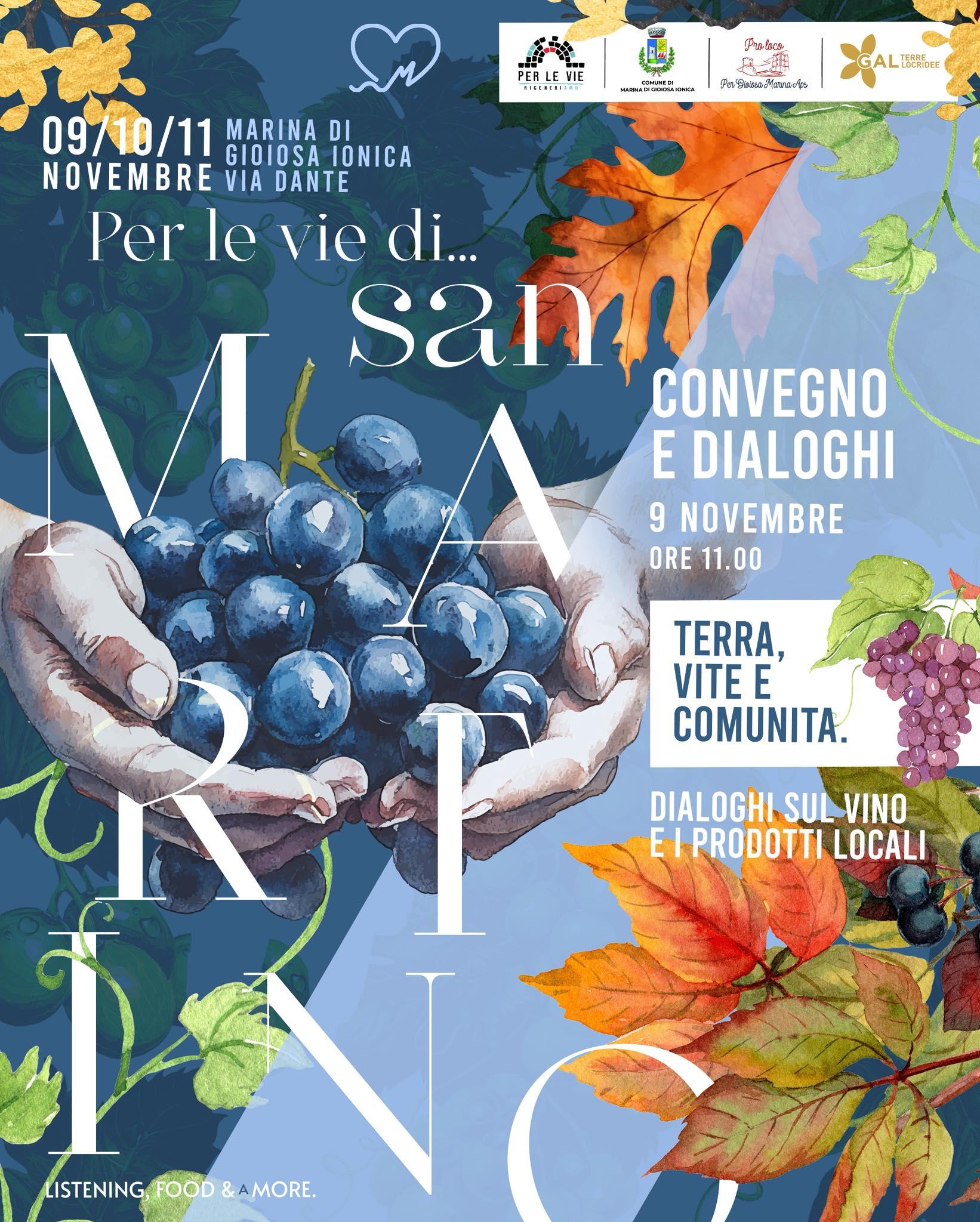 evento locandina terra vita e comunita