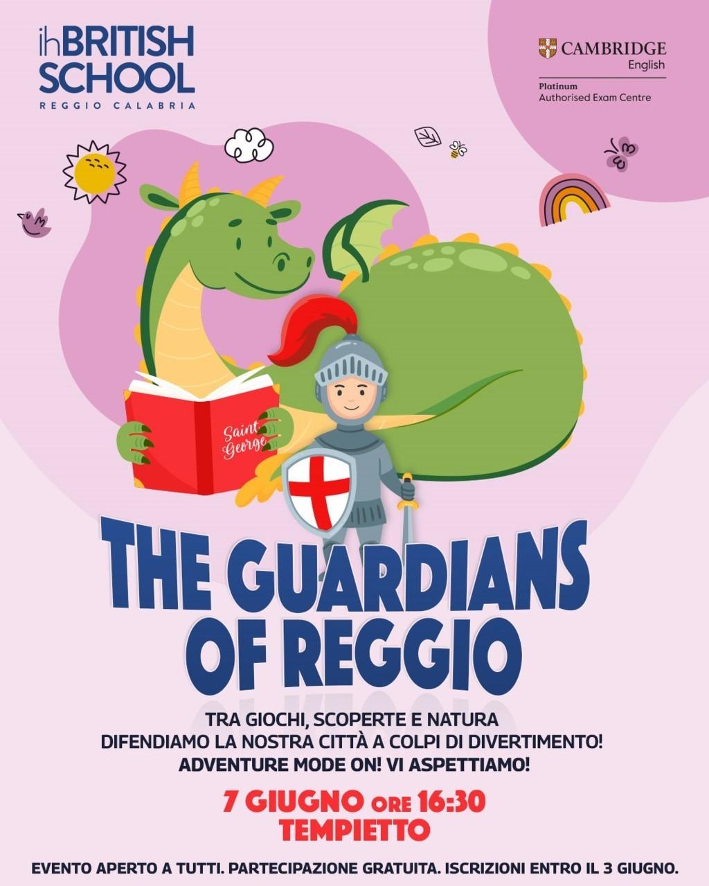 evento locandina the guardians of reggio