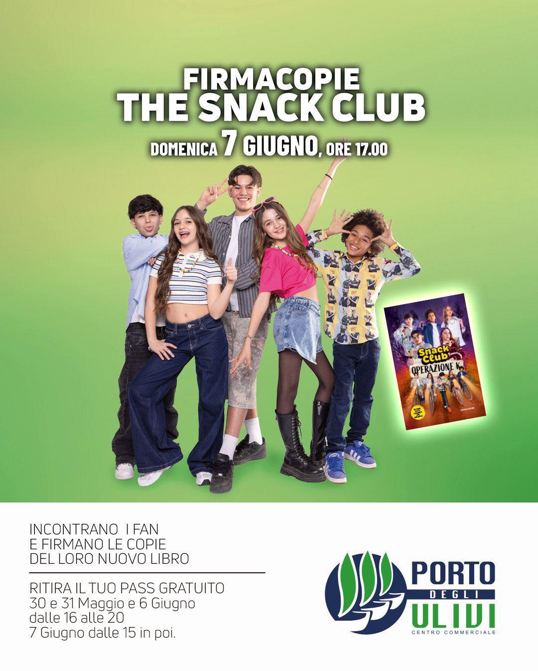 evento locandina the snack club