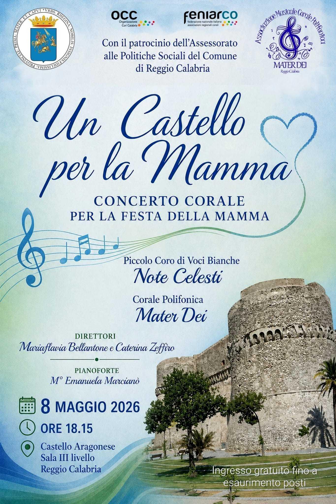 evento locandina un castello per la mamma