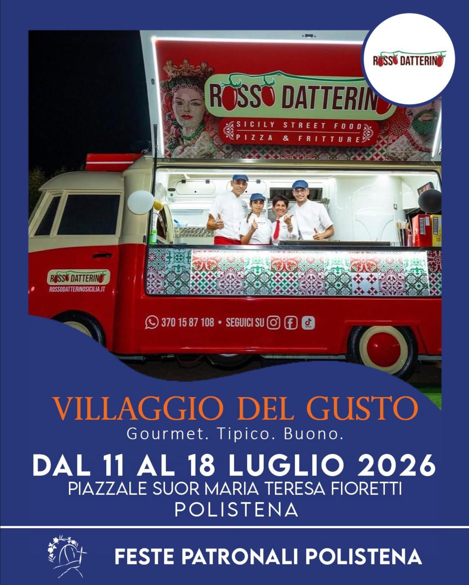 evento locandina villaggio del gusto