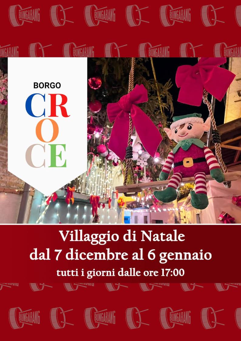 evento locandina villaggio di natale