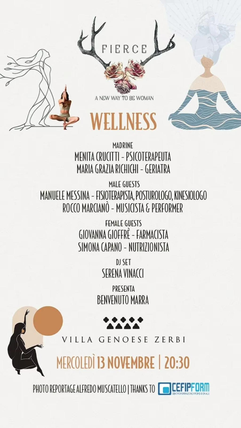 evento locandina wellness