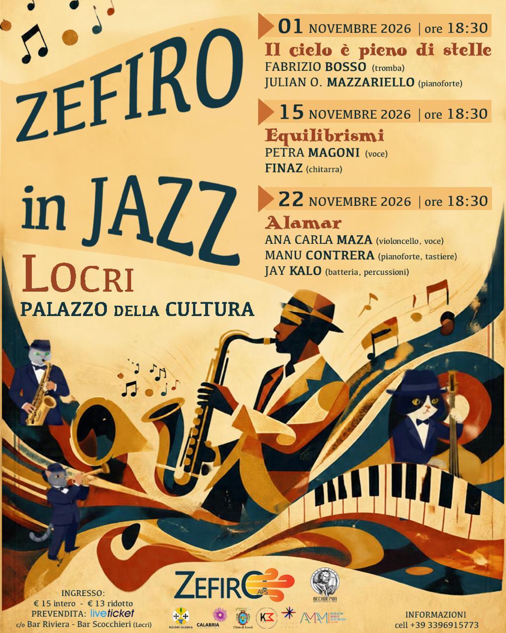 evento locandina zefiro in jazz